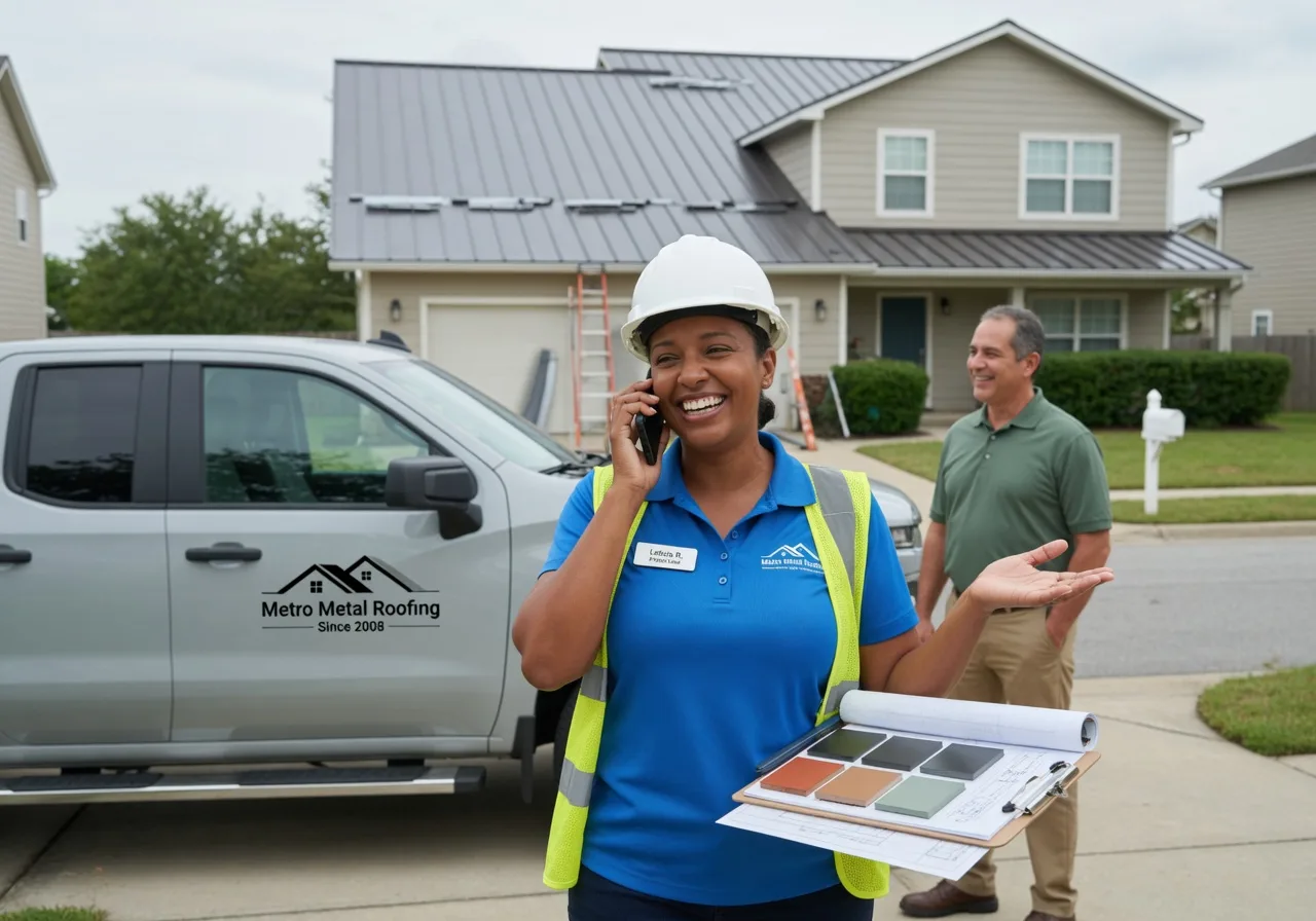 Metal Roof Repair in Fontanelle, IA